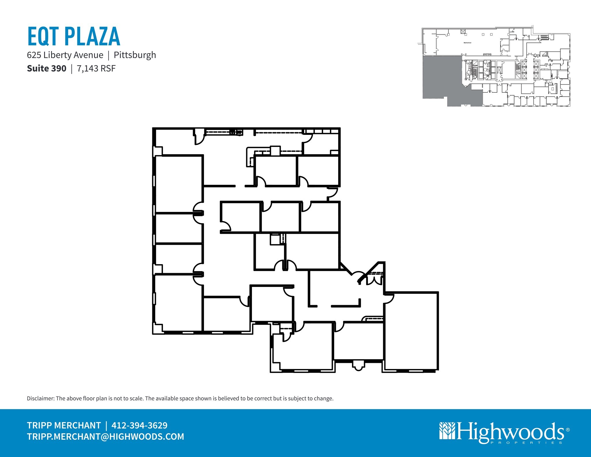 625 Liberty Ave, Pittsburgh, PA for lease Site Plan- Image 1 of 1