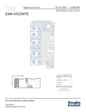 11990 San Vicente Blvd, Los Angeles, CA for lease Floor Plan- Image 1 of 1