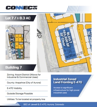 Plus de détails pour E 470, Aurora, CO 80013, Aurora, CO - Industriel à louer