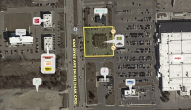 36808-36824 Van Dyke Ave, Sterling Heights, MI - Aérien Vue de la carte