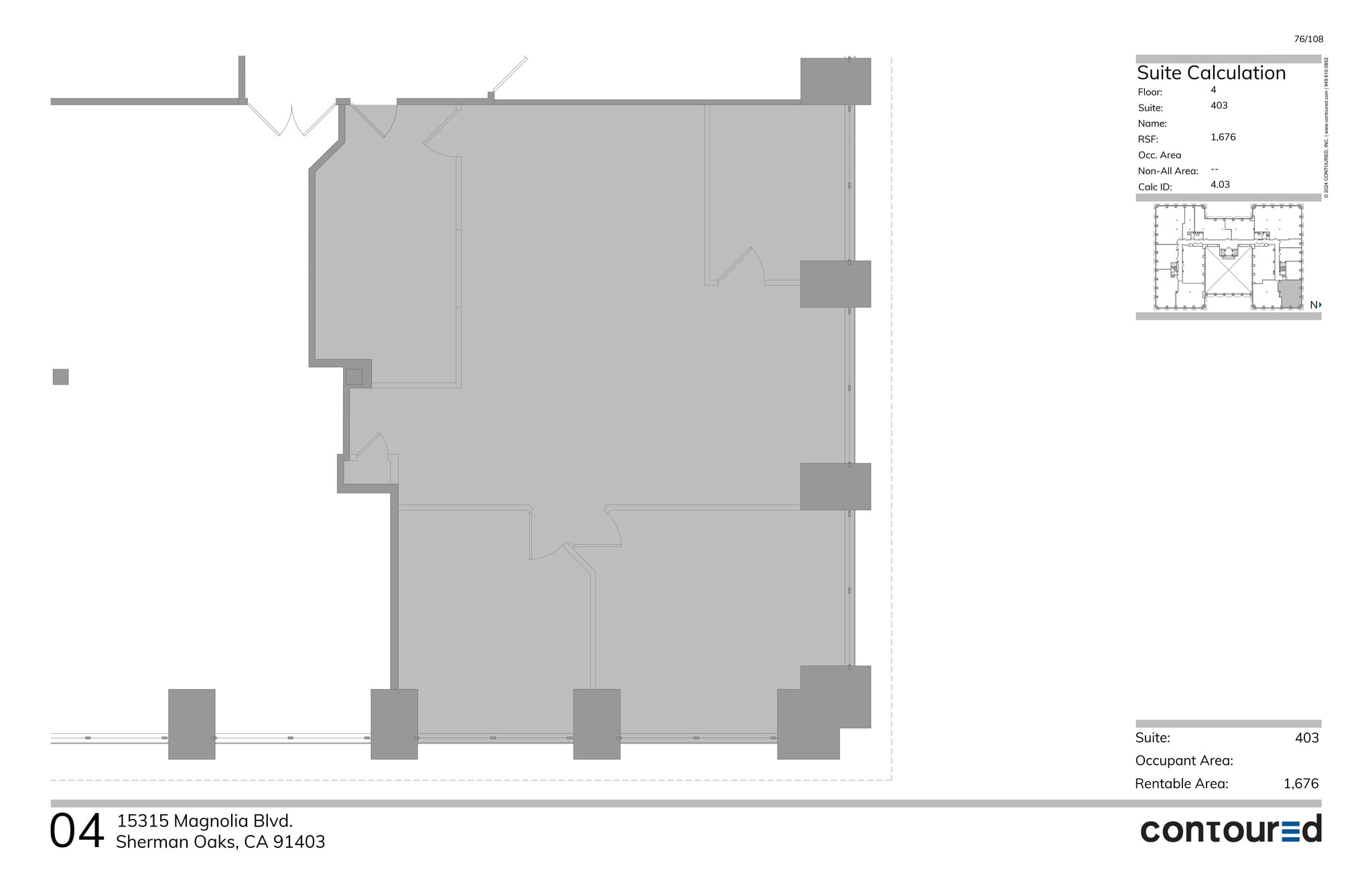 15315 Magnolia Blvd, Sherman Oaks, CA for lease Site Plan- Image 1 of 1