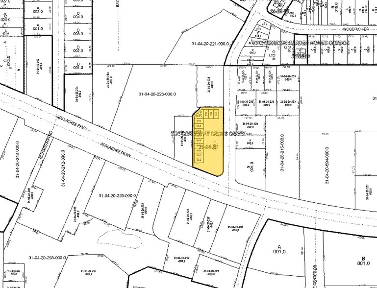 2702-2728 Apalachee Pky, Tallahassee, FL à vendre - Plan cadastral - Image 2 de 3
