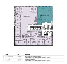 7735 Old Georgetown Rd, Bethesda, MD à louer Plan d  tage- Image 1 de 2