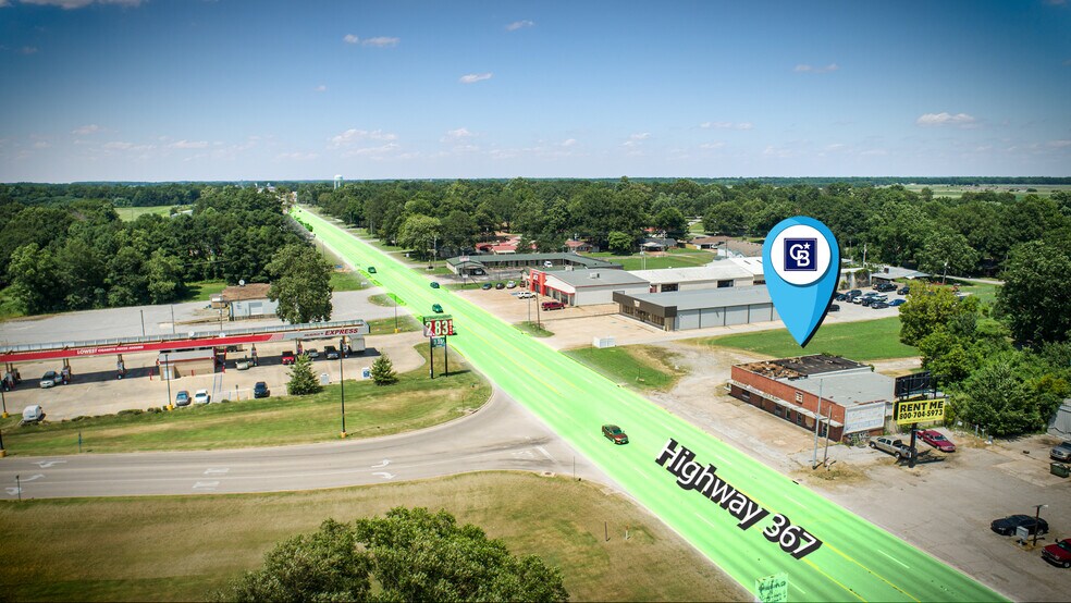 1412 Highway 367 N, Newport, AR for sale - Aerial - Image 2 of 4