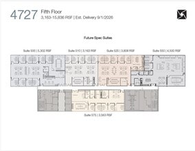 4747 Executive Dr, San Diego, CA à louer Plan d’étage- Image 2 de 2