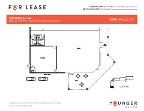 5555 Rufe Snow Dr, North Richland Hills, TX à louer Plan d’étage- Image 2 de 2