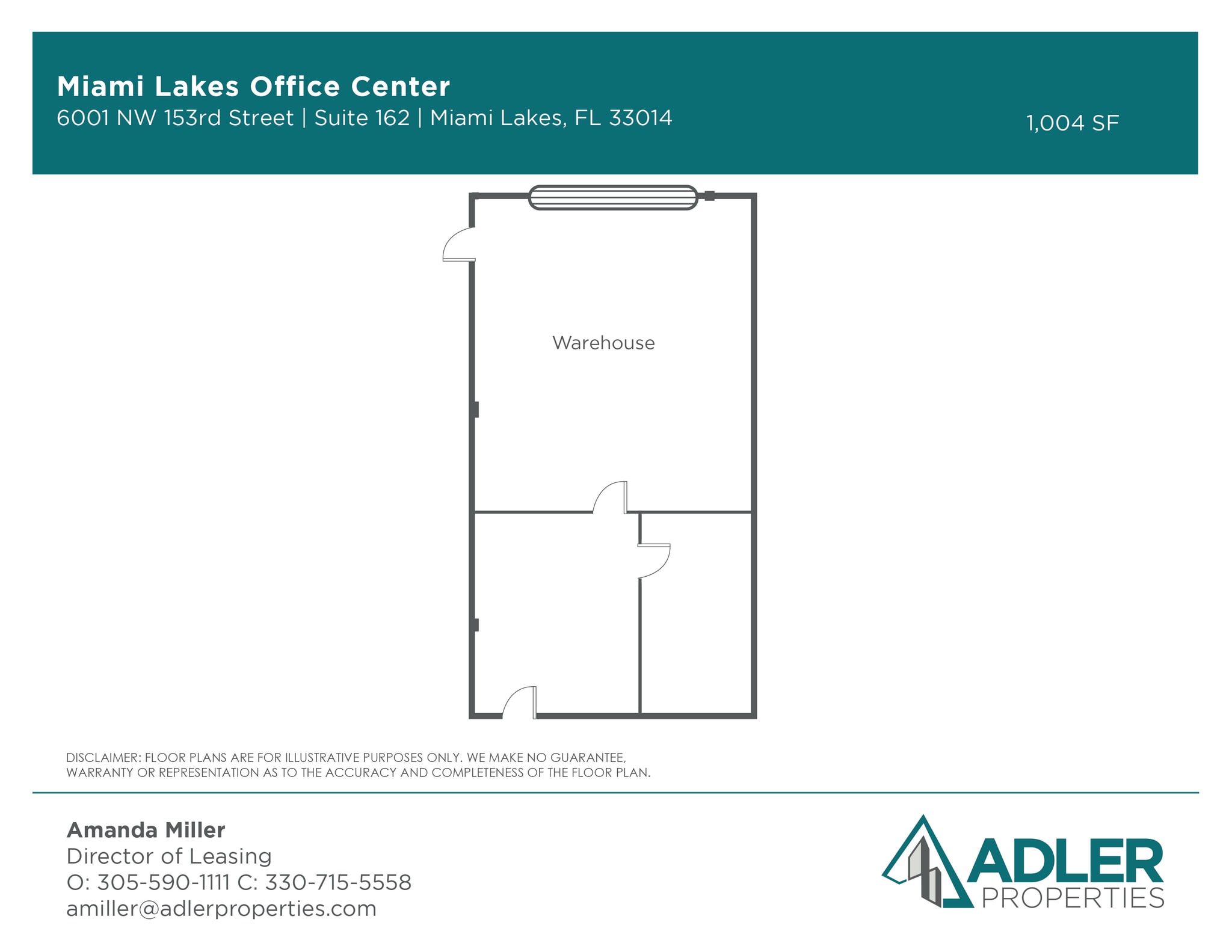 15291-15327 NW 60th Ave, Miami Lakes, FL for lease Floor Plan- Image 1 of 1