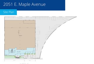 2051 E Maple Ave, El Segundo, CA à louer Plan d  tage- Image 1 de 1