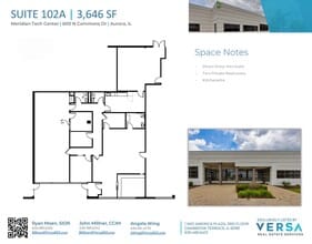 550 N Commons Dr, Aurora, IL for lease Floor Plan- Image 2 of 2
