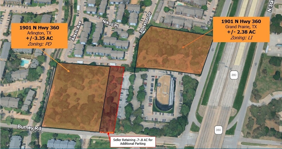 2613 Burney & 1901 N Hwy 360 portfolio of 2 properties for sale on LoopNet.ca - Building Photo - Image 1 of 2