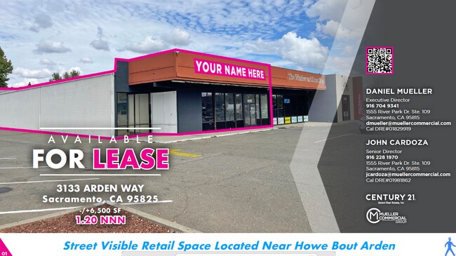 More details for 3133-3141 Arden Way, Sacramento, CA - Retail for Lease