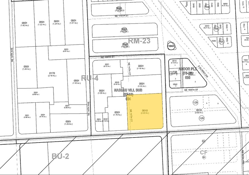 1495 NE 167th St, Miami, FL à vendre - Plan cadastral - Image 2 de 7