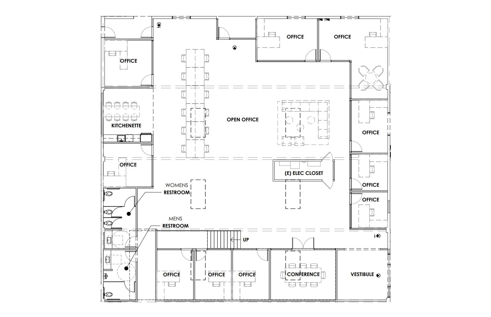 8461-8463 Higuera St, Culver City, CA à louer Plan d’étage- Image 1 de 1