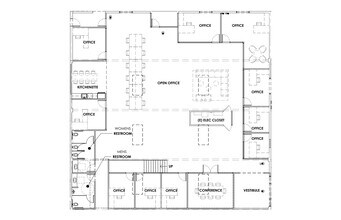 8461-8463 Higuera St, Culver City, CA à louer Plan d’étage- Image 1 de 1