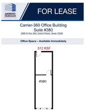 2080 N State Highway 360, Grand Prairie, TX for lease Floor Plan- Image 1 of 1