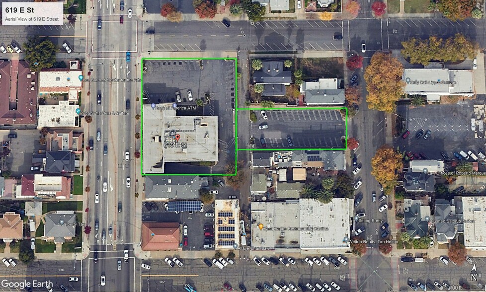 619 E St, Marysville, CA for lease - Aerial - Image 2 of 4