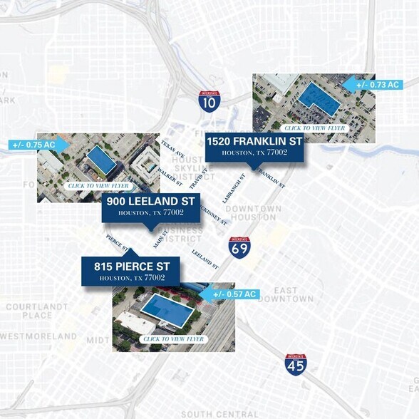 900 Leeland St, Houston, TX à vendre - Aérien - Image 2 de 2