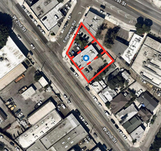 1271 W 2nd St, Los Angeles, CA - aerial  map view