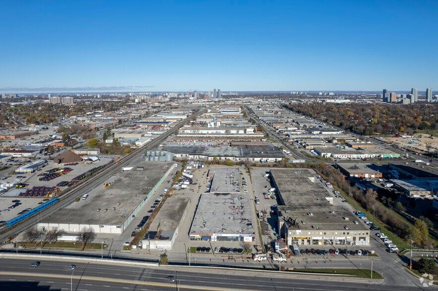 2480 Lawrence Ave E, Toronto, ON for lease - Aerial - Image 3 of 3