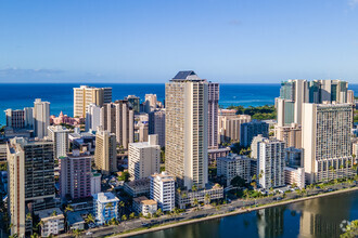 445 Seaside Ave, Honolulu, HI - AÉRIEN  Vue de la carte