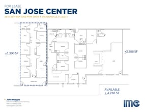 3926-3932 San Jose Park Dr, Jacksonville, FL for lease Interior Photo- Image 1 of 2