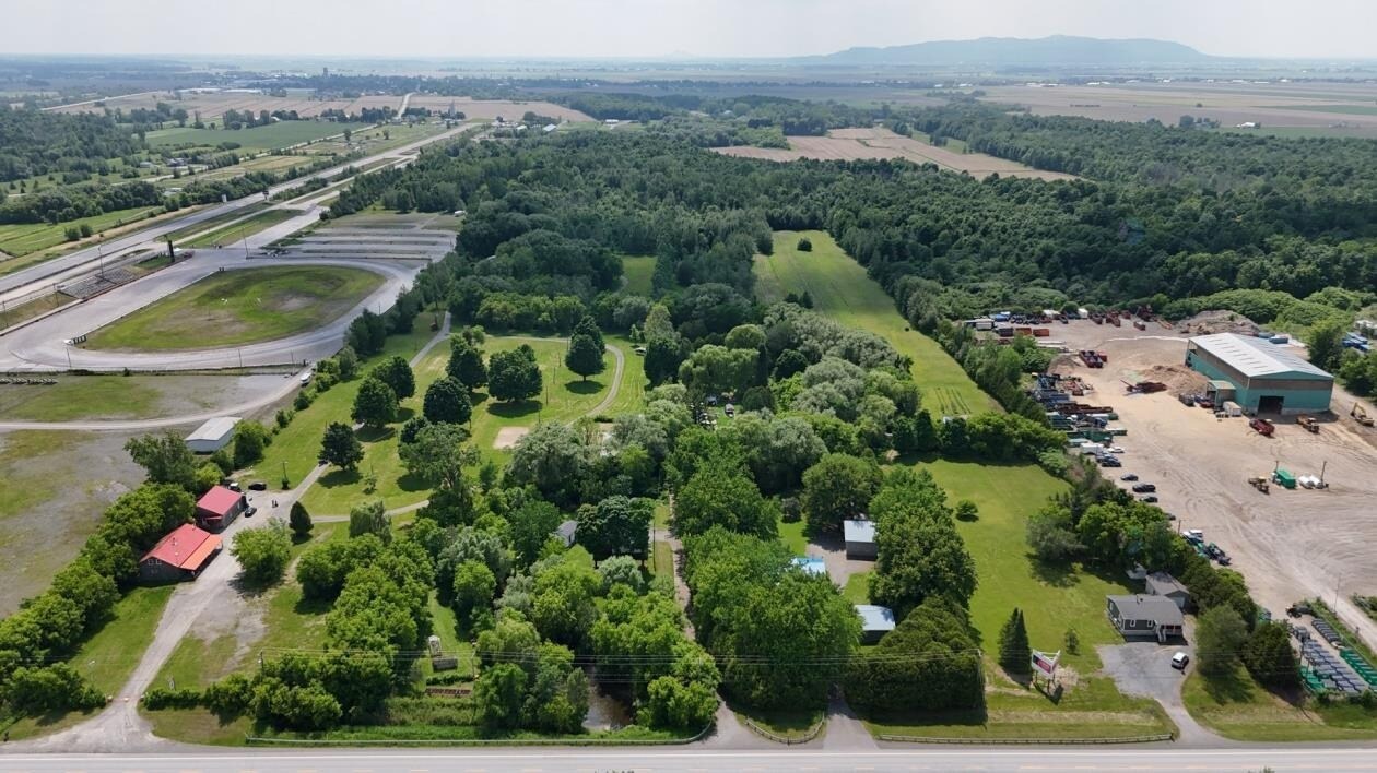 782 Grand Rang Saint-François, Saint-pie, QC for sale Aerial- Image 1 of 1