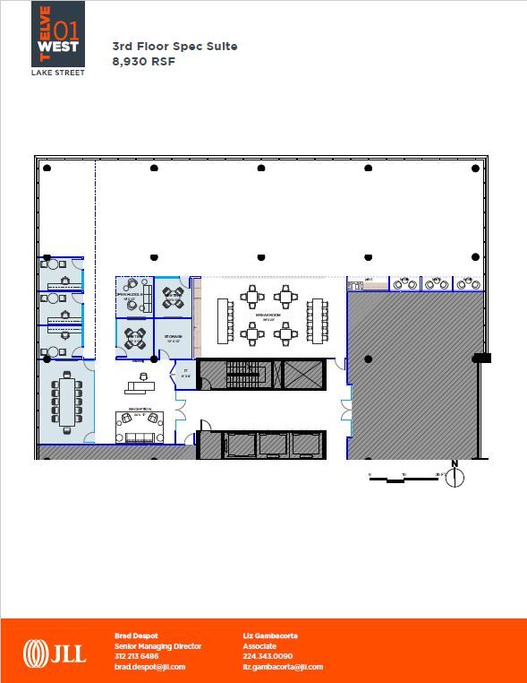 1201 W Lake St, Chicago, IL for lease Floor Plan- Image 1 of 1