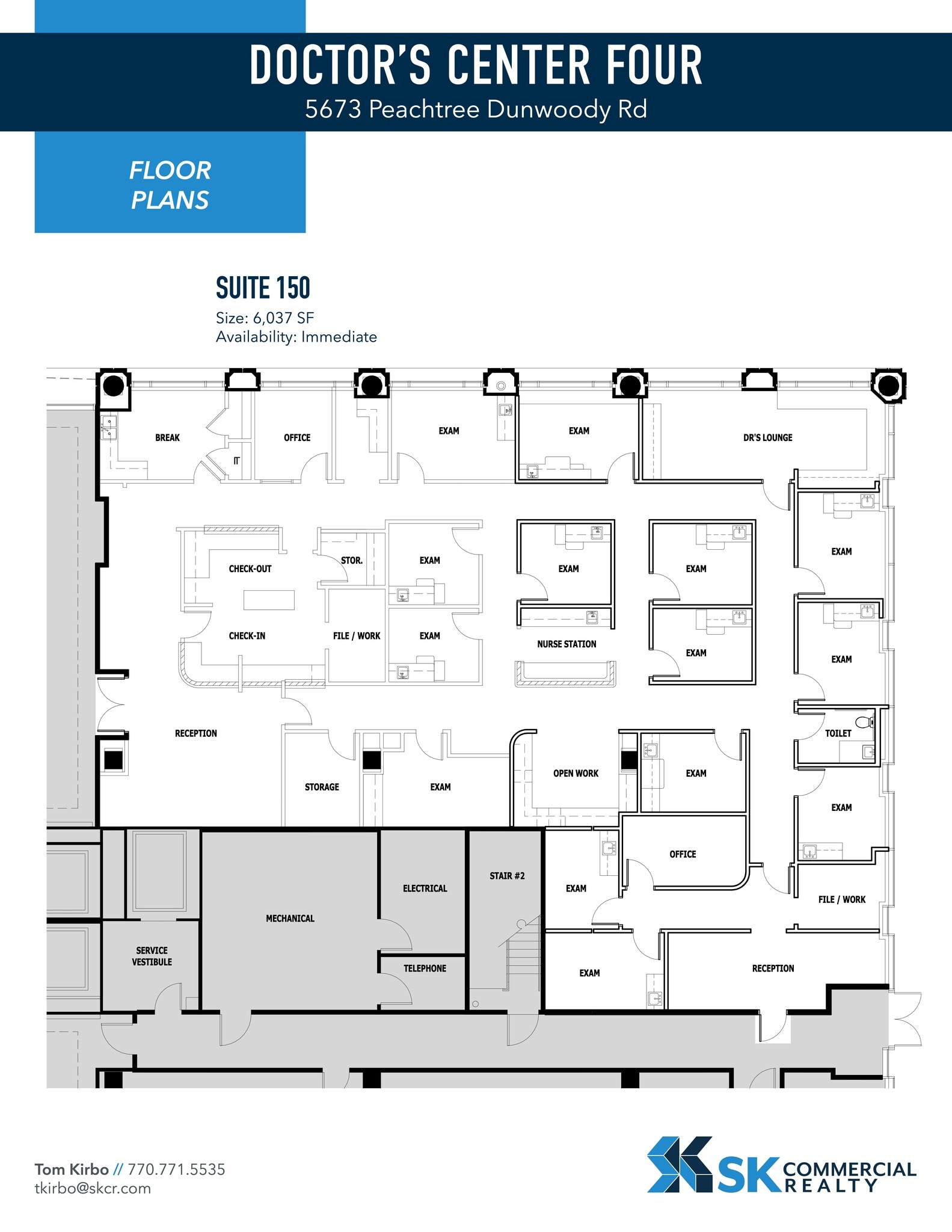 5673 Peachtree Dunwoody Rd NE, Atlanta, GA à louer Plan de site- Image 1 de 1