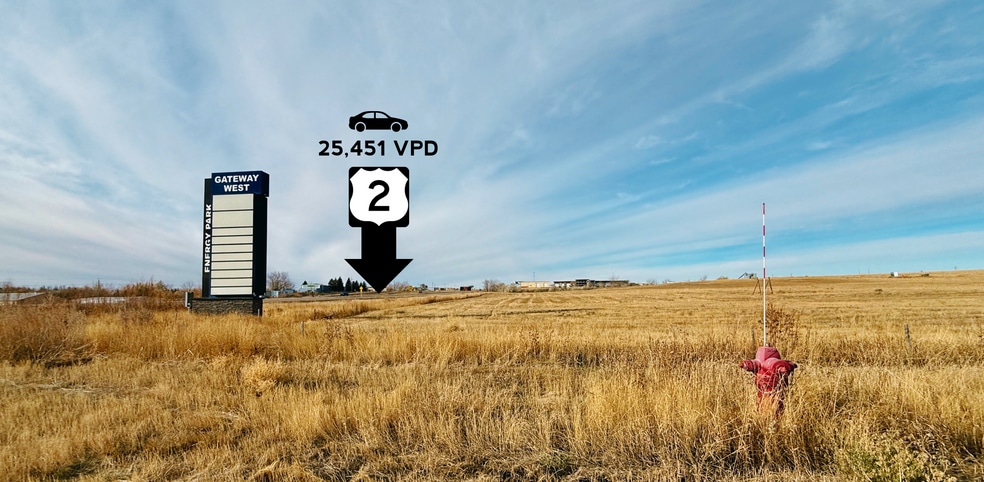 US-2 & 60th Ave W Iron Point ave, Williston, ND for sale - Primary Photo - Image 1 of 8