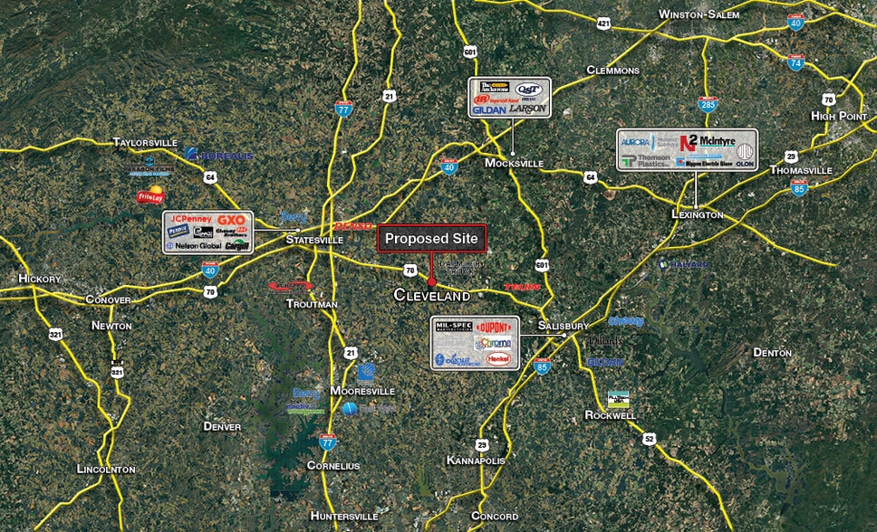 US-70 and Amity Hill rd, Cleveland, NC for lease - Building Photo - Image 2 of 4