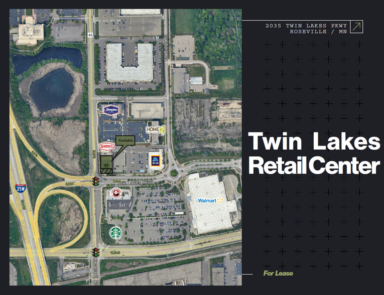 2035 Twin Lakes Pky, Roseville, MN for lease - Building Photo - Image 1 of 1