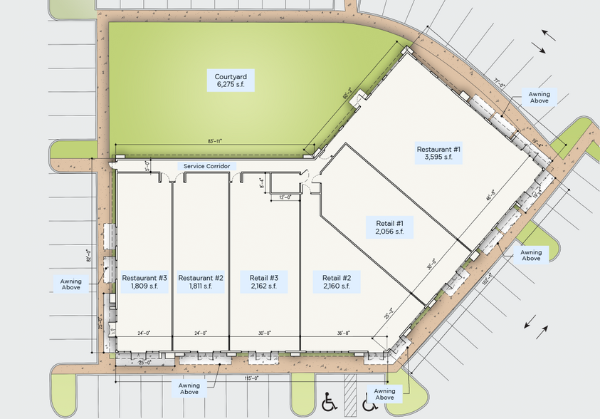 1400 Encore Pl, Lake Mary, FL for lease - Site Plan - Image 3 of 4