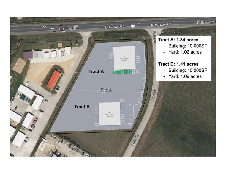 13006 Beltex Dr, Manor, TX for lease - Site Plan - Image 3 of 5