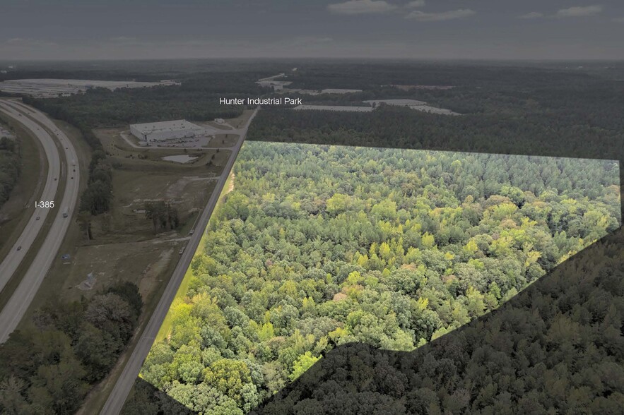 000 Hunter Industrial Park park, Laurens, SC for sale - Aerial - Image 1 of 1