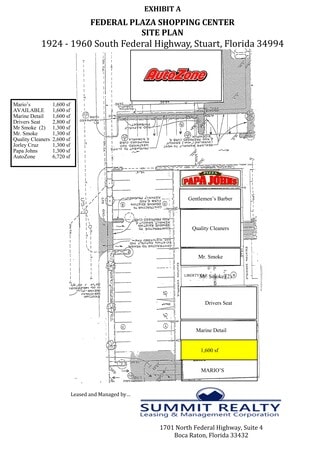 Plus de détails pour 1924-1960 S Federal Hwy, Stuart, FL - Bureau/Commerce de détail à louer