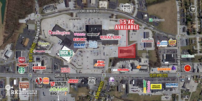 Plus de détails pour 1155 Carlisle St, Hanover, PA - Commerce de détail à louer