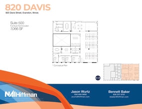 820 Davis St, Evanston, IL for lease Floor Plan- Image 1 of 1