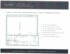 79 Hudson St, Hoboken, NJ à louer Plan de site- Image 2 de 2