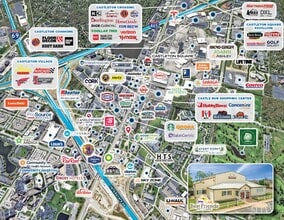 8224 N Bash St, Indianapolis, IN - AERIAL  map view