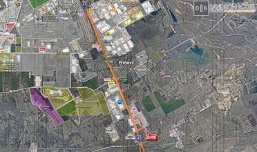 6800 S Interstate Highway 45, Wilmer, TX - AERIAL  map view