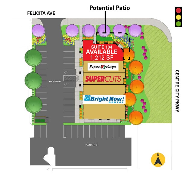 501 W Felicita Ave, Escondido, CA for lease - Site Plan - Image 3 of 6