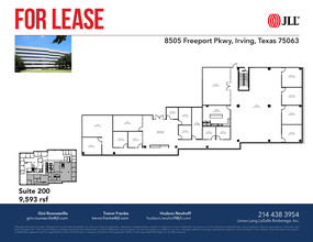 8505 Freeport Pky, Irving, TX à louer Plan d  tage- Image 1 de 1