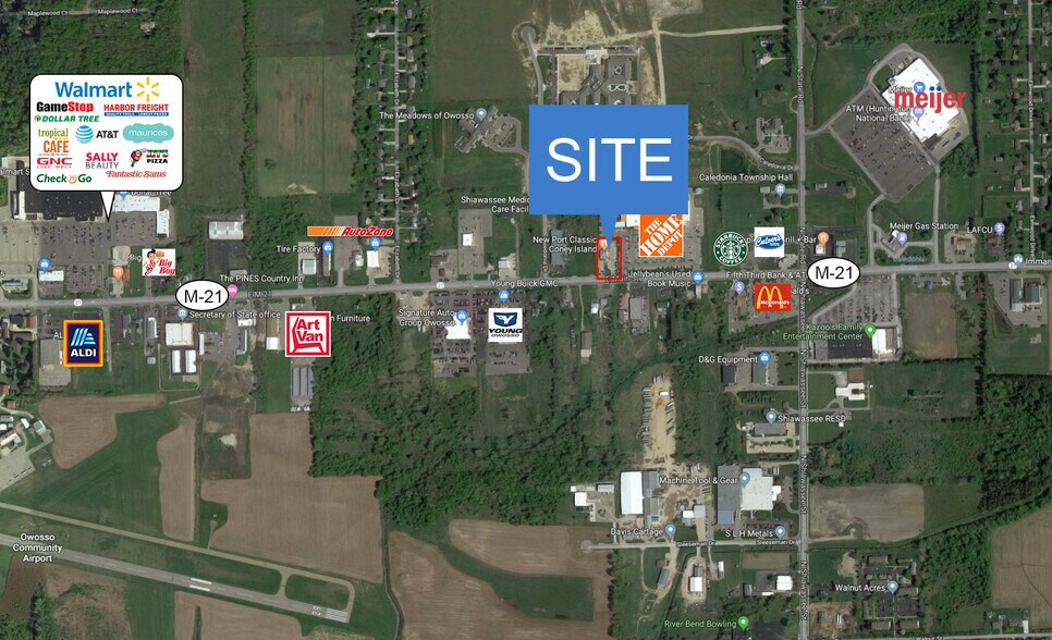 2165 E M 21, Owosso, MI for sale - Building Photo - Image 2 of 5