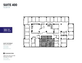 919 18th St NW, Washington, DC à louer Plan d  tage- Image 1 de 1