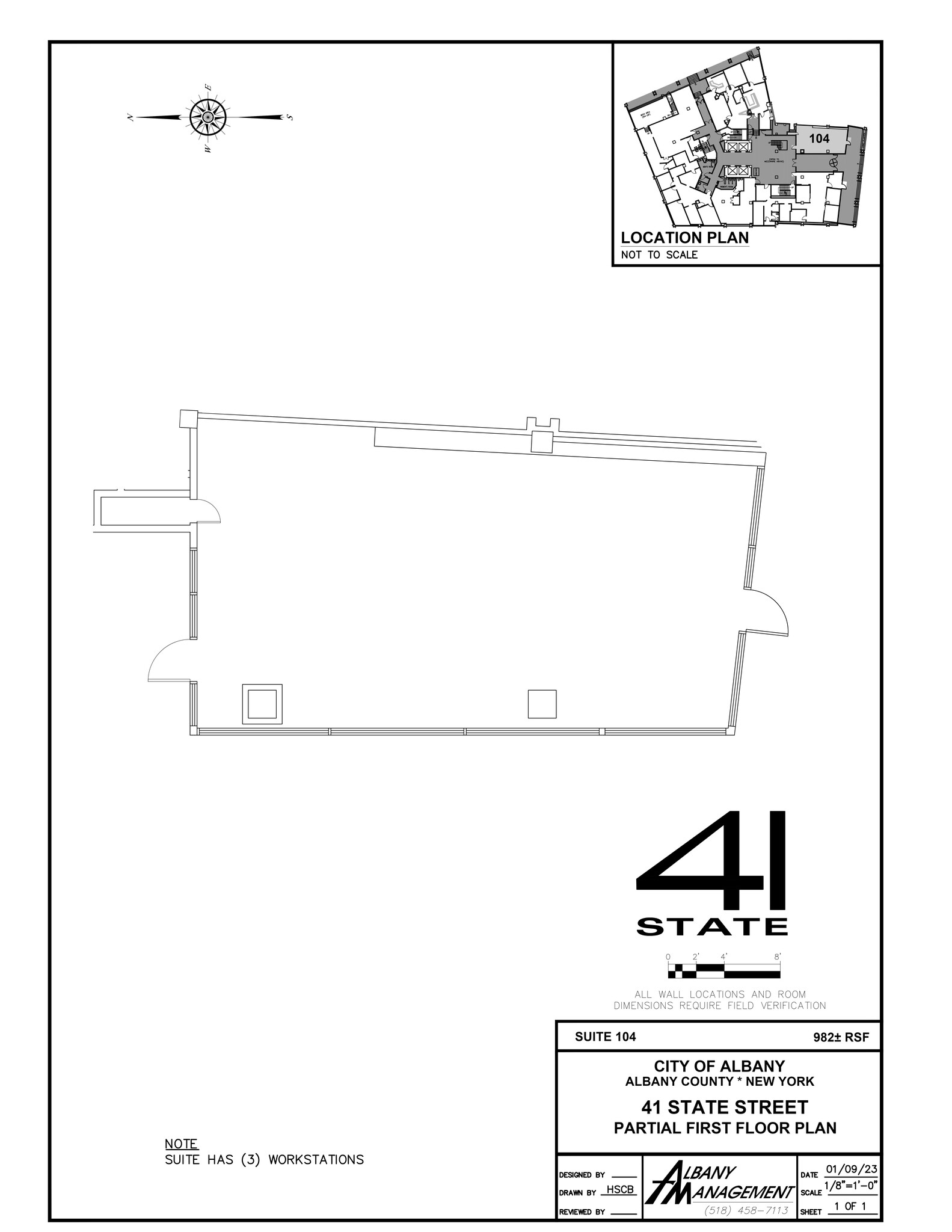 41 State St, Albany, NY à louer Plan de site- Image 1 de 1