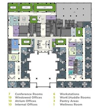 1001 G St NW, Washington, DC for lease Floor Plan- Image 1 of 2