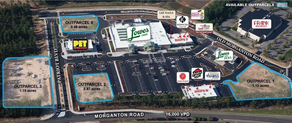 2482 Morganton Rd, Southern Pines, NC à vendre - Photo du bâtiment - Image 1 de 1