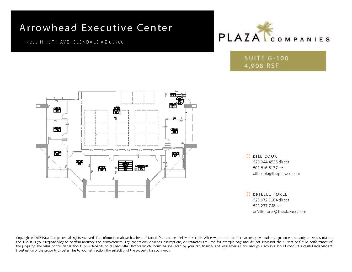 17235 N 75th Ave, Glendale, AZ for lease Floor Plan- Image 1 of 1