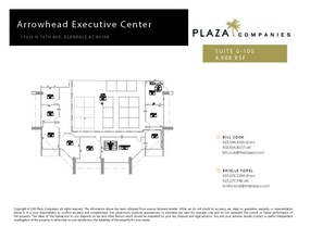 17235 N 75th Ave, Glendale, AZ for lease Floor Plan- Image 1 of 1