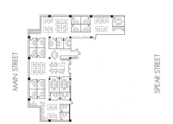 221 Main St, San Francisco, CA for lease Floor Plan- Image 1 of 4